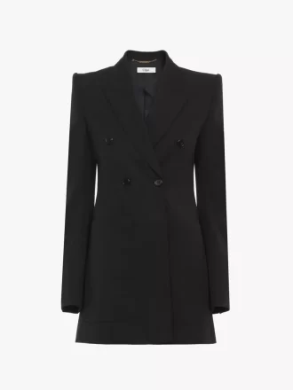 Maßgeschneiderte Jacke aus Wolle Grain de Poudre