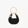 Mini Bracelet Hobo Bag aus Wildleder
